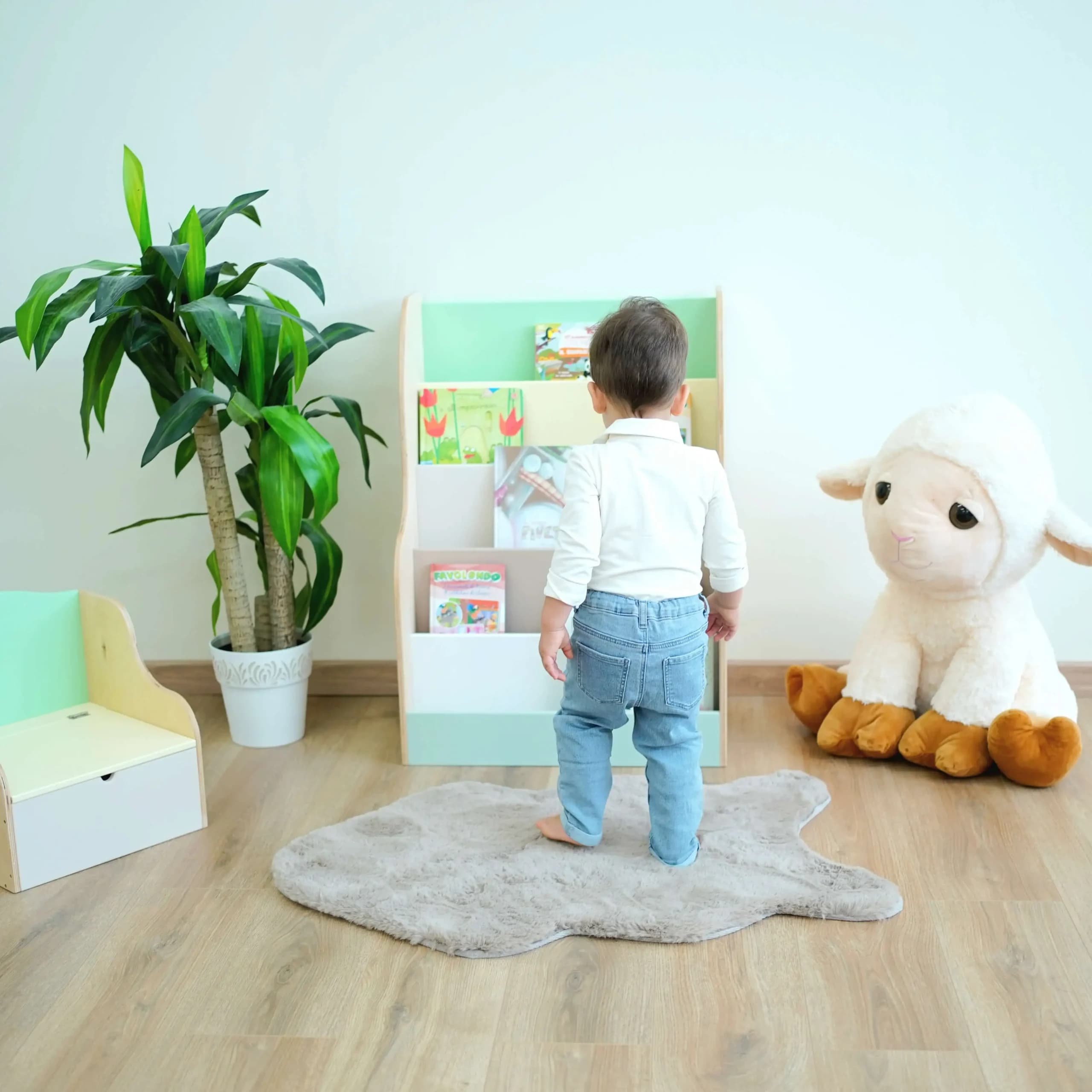 Angolo lettura Montessoriano